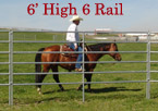 6'High 6 Rail Panel